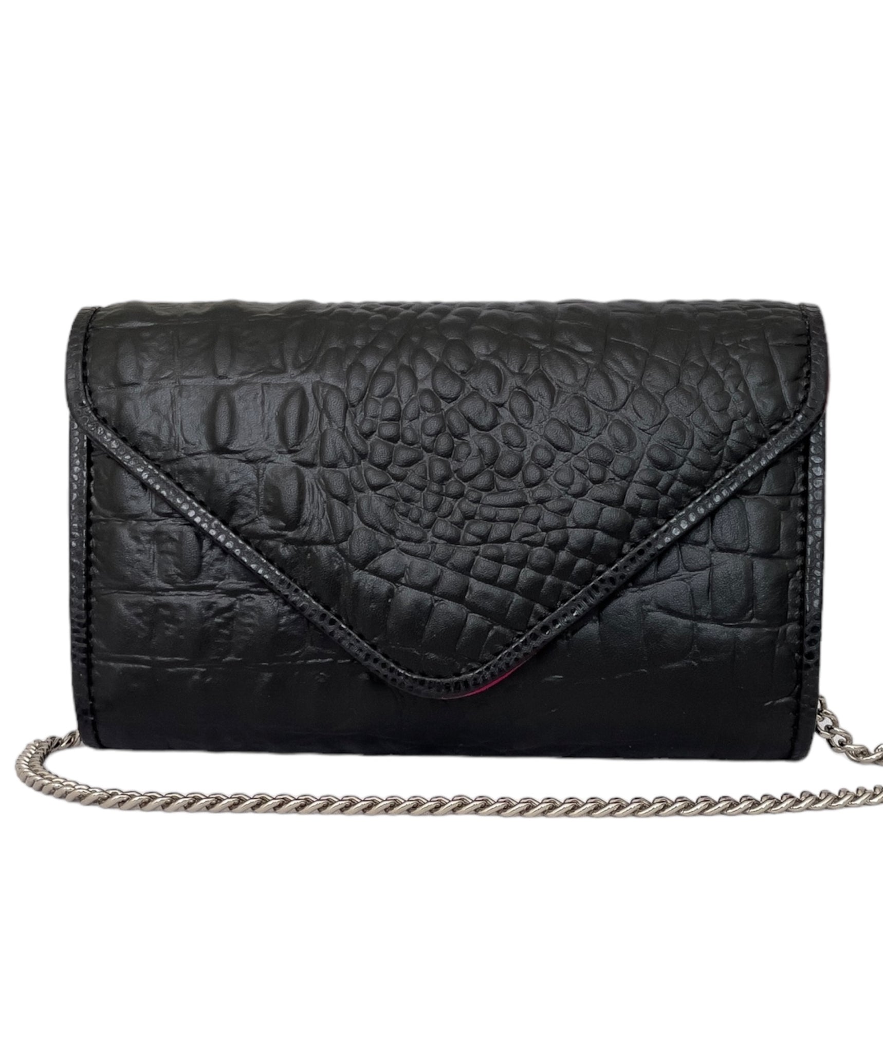 VICKA Mini Negro croco