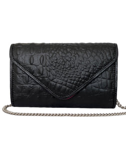 VICKA Mini Negro croco