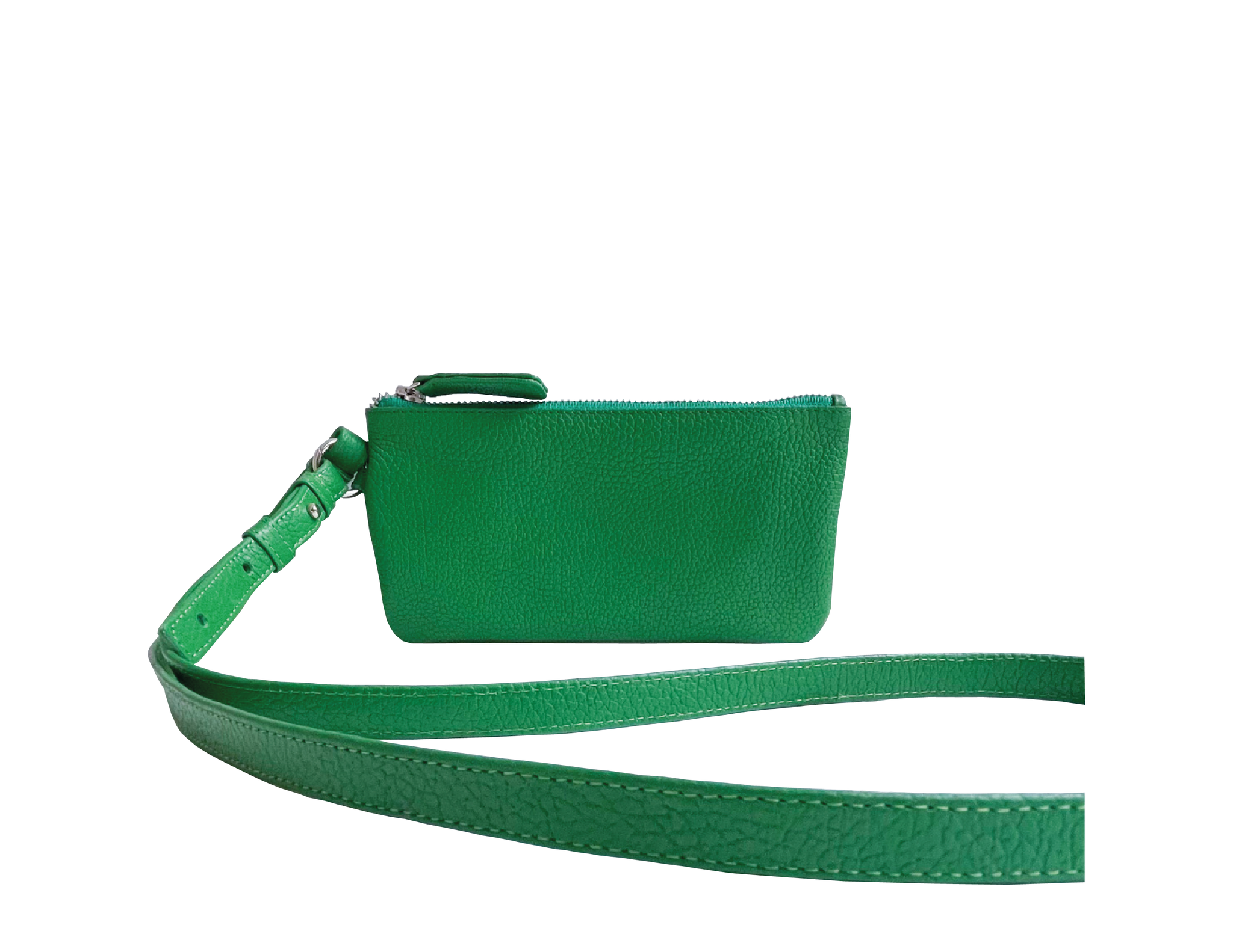 Organizador pequeño verde con STRAP LARGO
