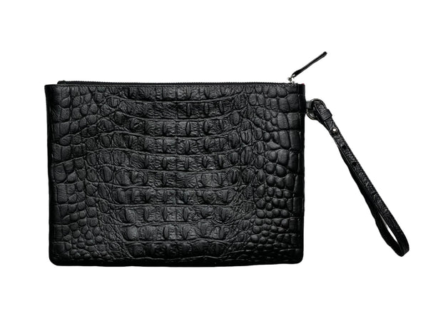 Bolsos organizadores negro croco KIT